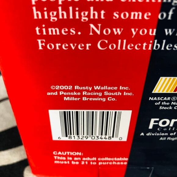 Rusty Wallace #2 'Legends Of The Track'‎ NASCAR Limited Edition BobbleHead - Picture 3 of 5